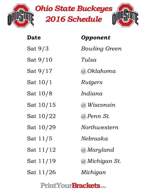 Osu 2024 Football Schedule Printable Joye Ruthie