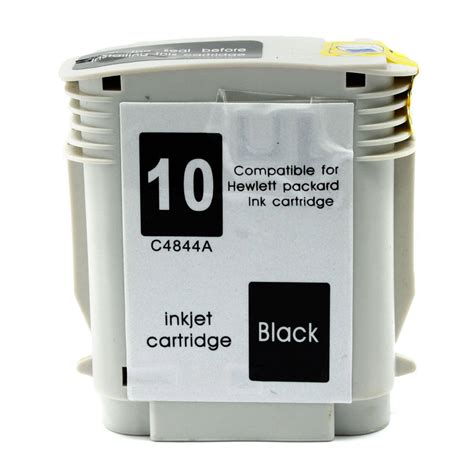 Remanufactured HP 10 C4844A HP 13 C4814A Black Ink Cartridge High Yield