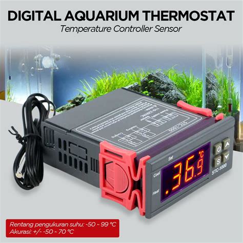 Aquarium Digital Thermostat Temperature Controller Sensor STC 1000