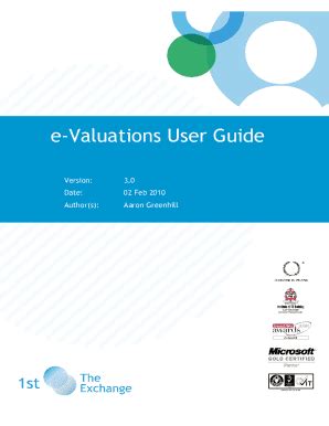 Fillable Online E Vals User Guide V Fax Email Print Pdffiller