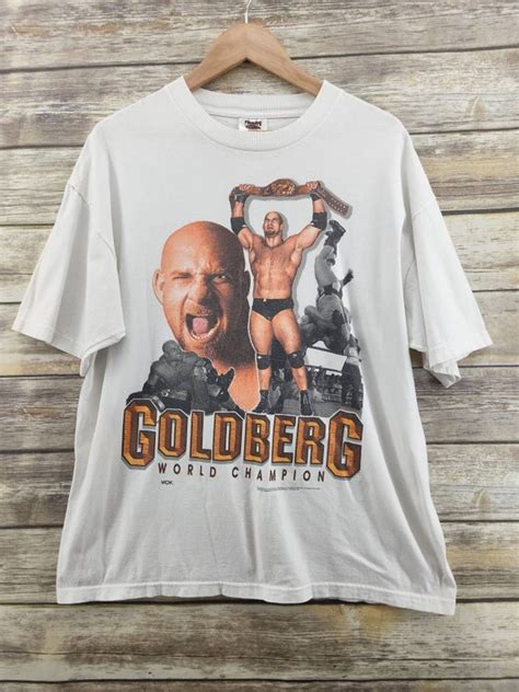 Wcw Goldberg Shirt Adult Gem