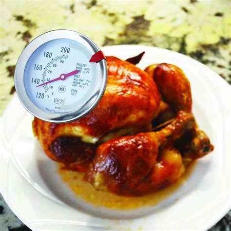 Review BIOS Professional Meat And Poultry Thermometer White Grills