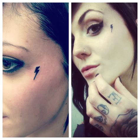 Lightning Bolt Tattoo Face Unleashing Your Inner Power With This Edgy Ink Click Here To Know