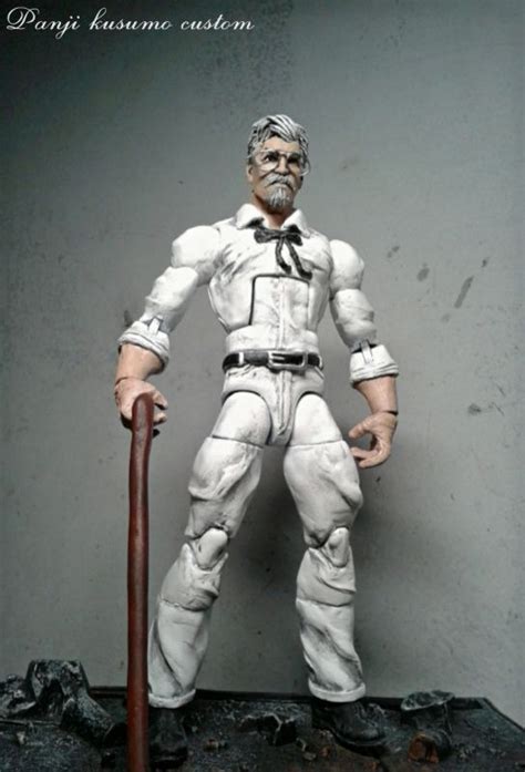 Colonel Sanders Marvel Legends Custom Action Figure