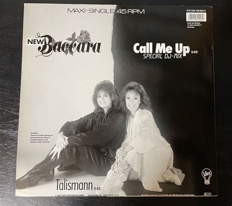 Yahoo!オークション - NEW BACCARA / CALL ME UP 中古盤12インチ