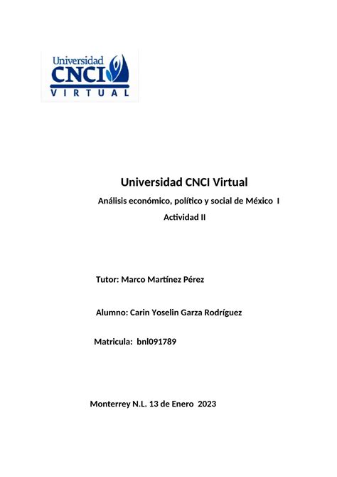 Act Analisis Economico Universidad Cnci Virtual An Lisis Econ Mico