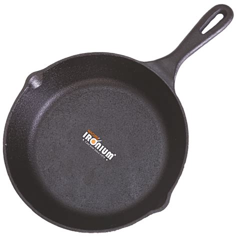 Buy Ironium Cast Iron Fry Pan Non Stick Coated 20 Cm 6 Mm