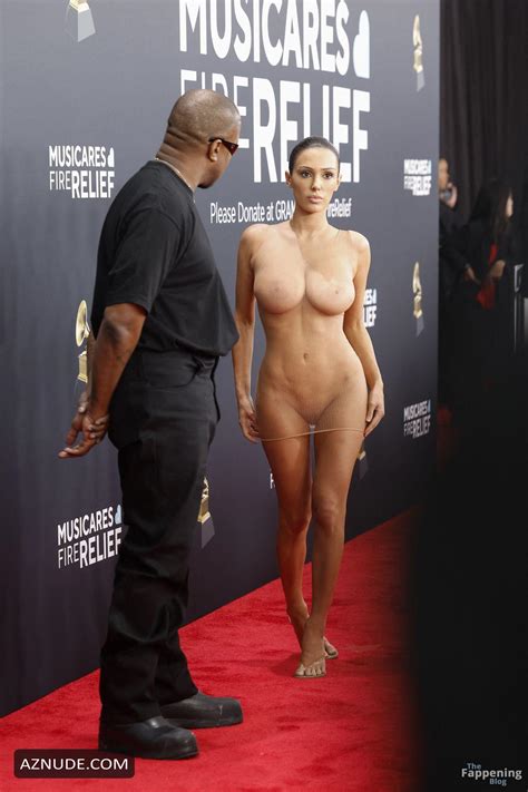 Bianca Censori Sexy And Nude Seen With Kanye West Showing Off Her
