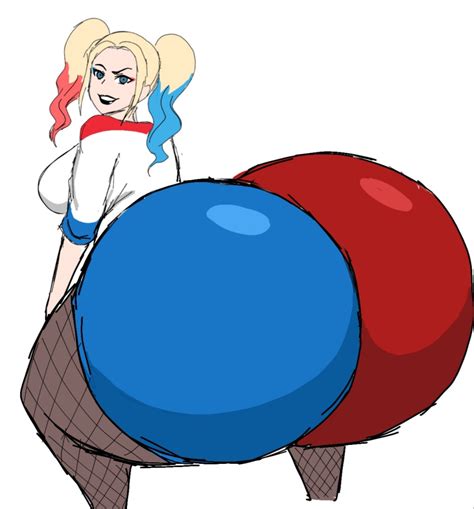 Hentai Blonde Blonde Hair Blue Eyes Blue Hair Butt Expansion Dat Ass