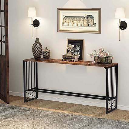 Tekavo Console Table Entryway Table For Living Room 180 Cm Long