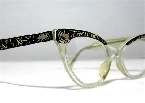 Reserved Cat Eye Glasses Sparkle Glitter Vintage Eyeglasses