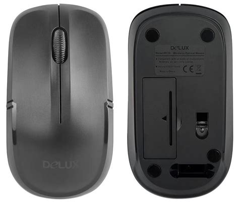 Delux Wireless Mouse M136 - GenNext Computer