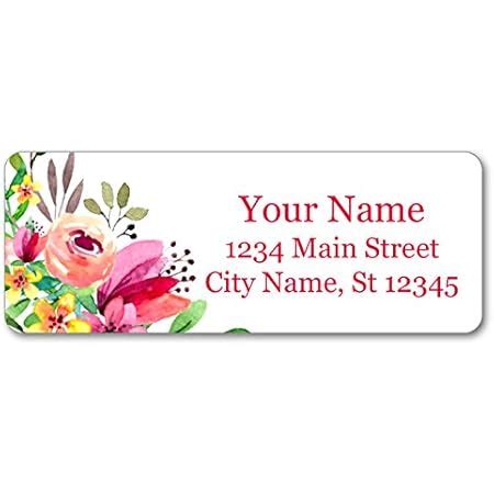 Amazon.com : Personalized Return Address Labels Photo - Set of 120 ...