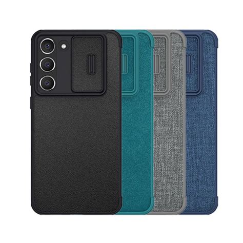 Nillkin Qin Pro Leather Case Plain Leather Cloth For Samsung Galaxy S