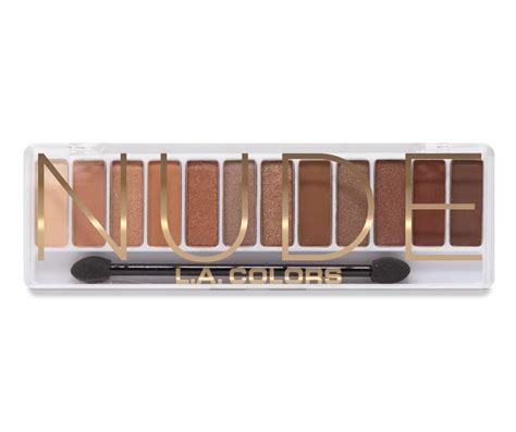 L A Colors Nude Pan Eyeshadow Palette Big Lots
