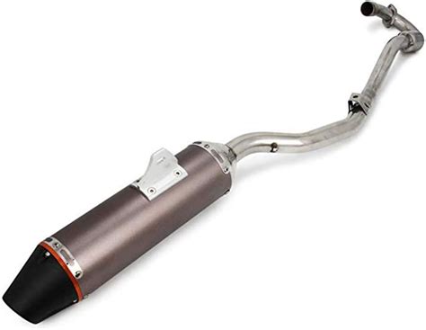 Amazon Jfg Racing Slip On Full Exhaust Muffler For Crf F Crf F