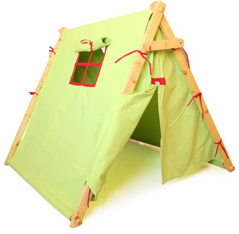 Download Green Play Tent Children | Wallpapers.com