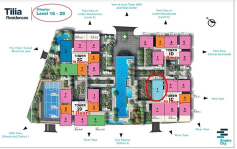 Typical floor plan - Empire city apartment for rent and sale | Newly updated