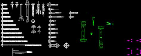 Screws DWG Block for AutoCAD • Designs CAD