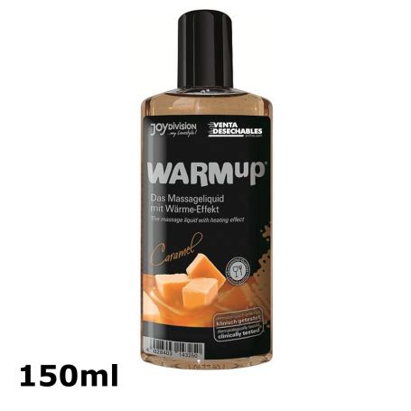 Aceite De Masaje Caramelo Con Efecto Calor 150 Ml