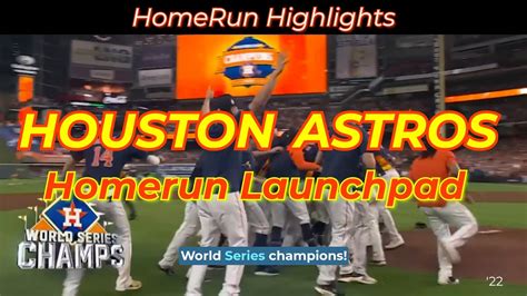 Houston Astros Home Run Launchpad YouTube