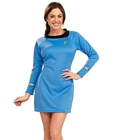 Kostium Z Filmu Star Trek Blue Dress