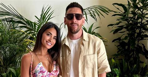 Antonela Roccuzzo Wife Of Leo Messi Shows Off Her Amazing Body In A Bikini Dancing To The Beat