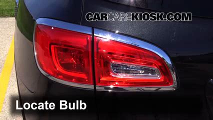 Tail Light Replacement On 2013 Buick Enclave 3 6L V6