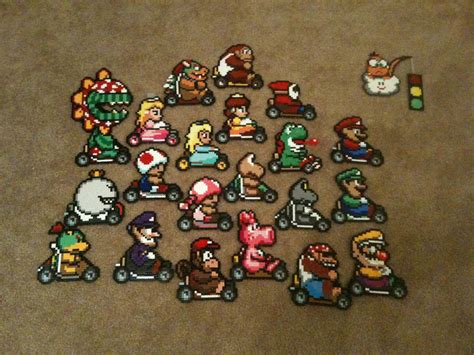 Mario Kart Perler Gang 【スーパーマリオ図案】【アイロンビーズ】作り方 みんなの作品集 Naver まとめ