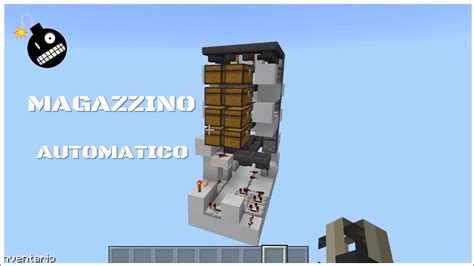 Magazzino Automatico Tutorial Minecraft Bedrock Edition Youtube