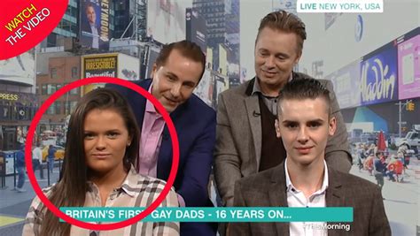 Britains First Gay Dads Split After Years And One Is Now Dating Daughters Ex Mirror Online