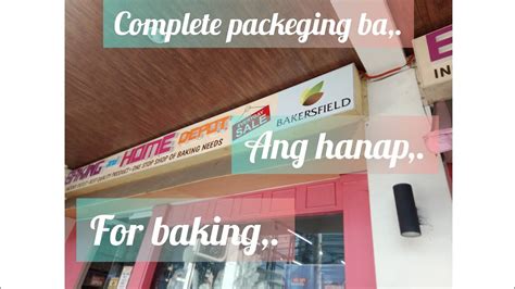 Complete Accesories Ba Hanap For Baking Needs Tara Samahan Nyo Ako