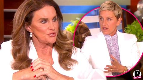 Say What Caitlyn Jenner Tells Ellen Degeneres She Did Not Approve Of Gay Marriage I Am A