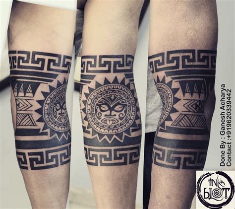 Moari Band Tattoo By Inkblot Tattoo Studio Jayanagar Forearm Band