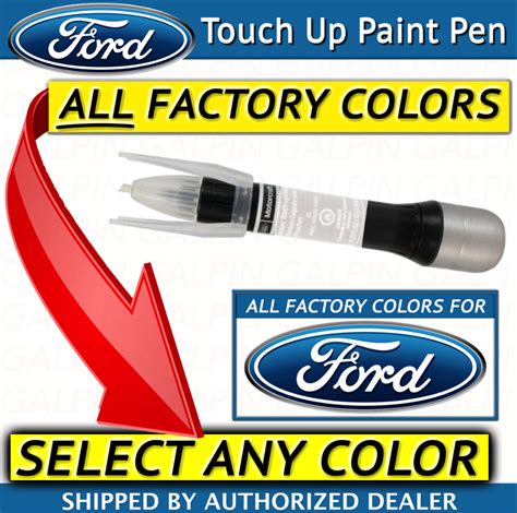 Купить 🔥 Genuine Oem Ford Motorcraft Touch Up Paint на Аукцион из