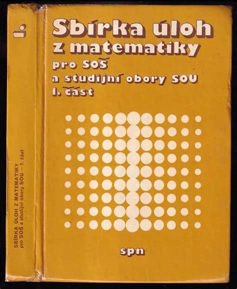 Sb Rka Loh Z Matematiky Pro So A Pro Studijn Obory Sou St