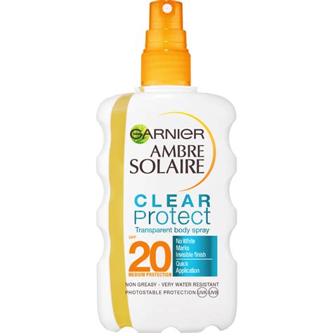 Spray Cu Protectie Solara Garnier Ambre Solaire Clear Protect Spf