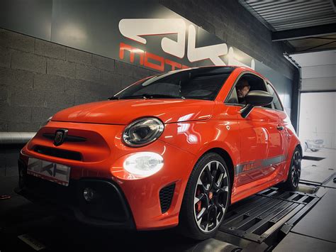 Reprogrammation moteur sur une Fiat 500 Abarth Competizione à Lyon