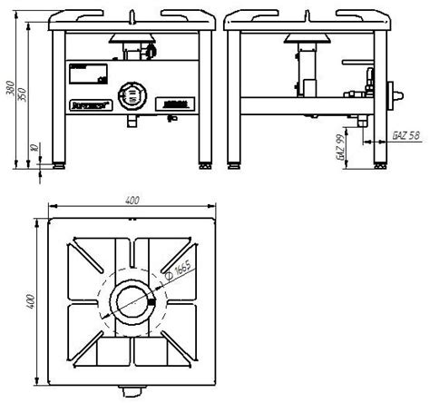 Taboret Gazowy Kw Kromet Tg S