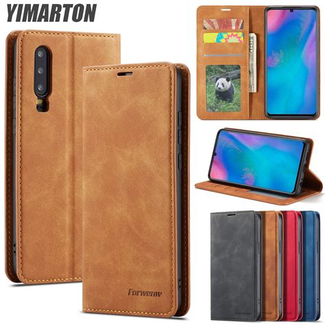 Funda De Cuero De Lujo Con Tapa Para Huawei P40 P30 P20 Mate 30 20 Pro