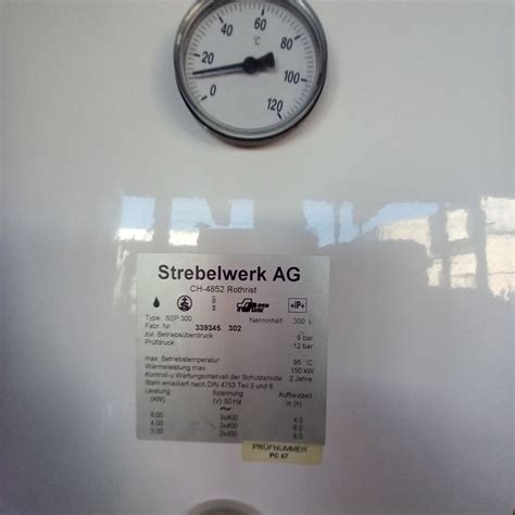 Boiler 300 Liter Elektro (Gebraucht) in Egerkingen für CHF 150 – nur ...
