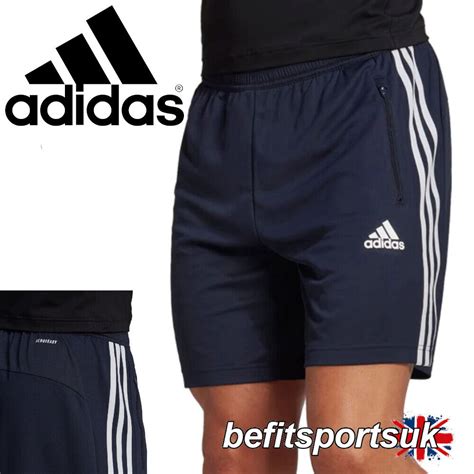 Adidas Mens Running Shorts 3 Stripe D 2 Move Training Gym Shorts