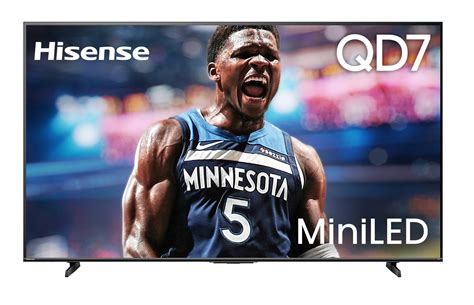 Представлены телевизоры Hisense QD7 с диагоналями от 50 до 100 дюймов