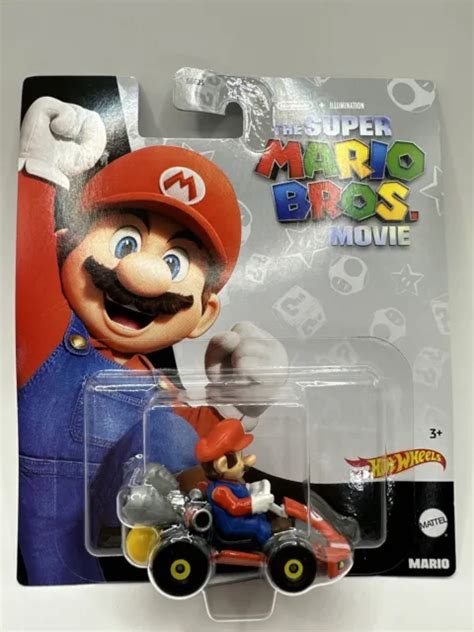 MATTEL HOT WHEELS Super The Mario Bros Movie Mario Kart HKD EUR PicClick IT