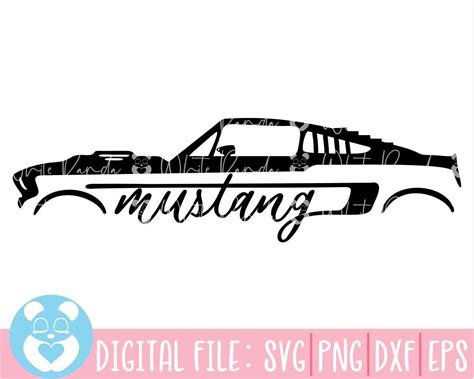 Mustang Svg Ford Mustand Svg Auto Svg Junge Tshirt Svg Etsy