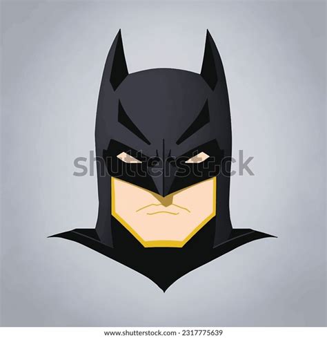 Batman Face Sketch