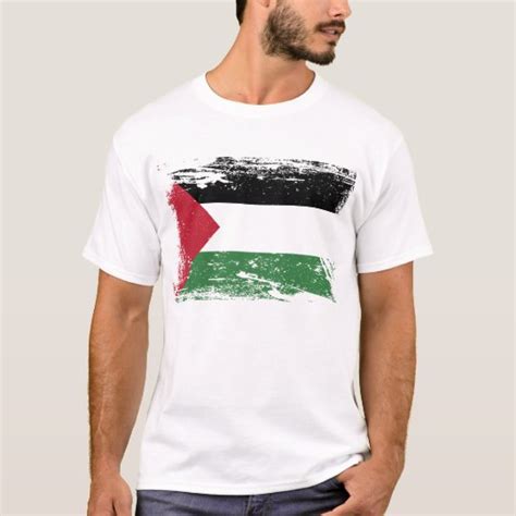 Grunge Palestine Flag T-Shirt | Zazzle.com