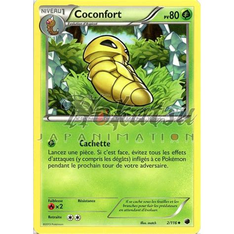 Achat PKM 002 116 Coconfort NB09 Glaciation Plasma Pokemon Hokatsu