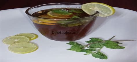 Iced Lemon Tea Recipe Refreshing Summer Drink Recipe