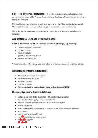 Why is Flat File Used: Advantages and Applications - [Updated September ...